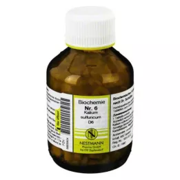 BIOCHEMIE 6 Kalium sulfuricum D 6 tabletas, 400 uds
