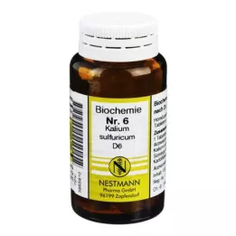 BIOCHEMIE 6 Kalium sulfuricum D 6 tabletas, 100 uds