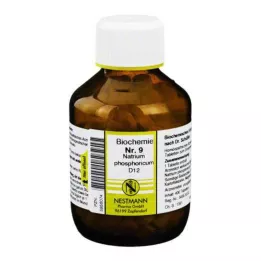 BIOCHEMIE 9 Natrium phosphoricum D 12 tabletas, 400 uds