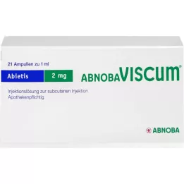 ABNOBAVISCUM Ampollas de Abietis 2 mg, 21 uds
