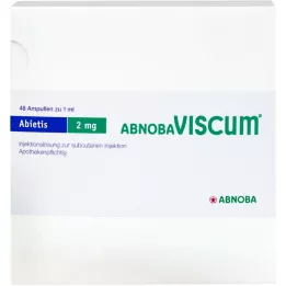 ABNOBAVISCUM Ampollas de Abietis 2 mg, 48 uds