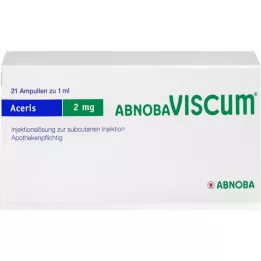 ABNOBAVISCUM Ampollas de Aceris 2 mg, 21 uds