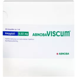 ABNOBAVISCUM Ampollas de amígdala de 0,02 mg, 48 uds