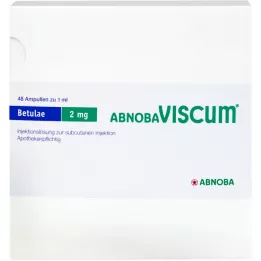 ABNOBAVISCUM Ampollas de Betulae 2 mg, 48 uds