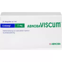 ABNOBAVISCUM Ampollas de Crataegi 2 mg, 21 uds