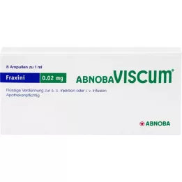 ABNOBAVISCUM Fraxini 0,02 mg ampollas, 8 uds