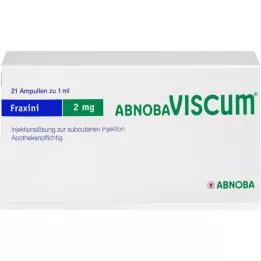 ABNOBAVISCUM Fraxini 2 mg ampollas, 21 uds