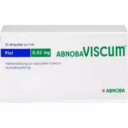 ABNOBAVISCUM Ampollas de Pini 0,02 mg, 21 uds