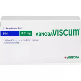 ABNOBAVISCUM Ampollas de Pini 0,2 mg, 21 uds