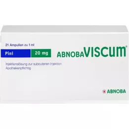 ABNOBAVISCUM Ampollas de Pini 20 mg, 21 uds