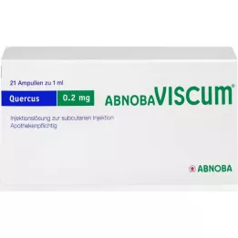 ABNOBAVISCUM Ampollas de Quercus 0,2 mg, 21 uds