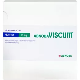 ABNOBAVISCUM Ampollas de Quercus 2 mg, 48 uds