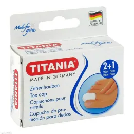 Cubrepuntas 2 Titania pequeños y 1 grande, 3 piezas