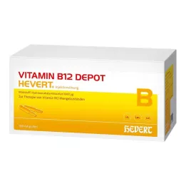 VITAMIN B12 DEPOT Ampollas Hevert, 100 uds