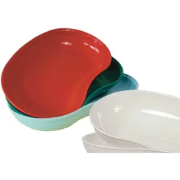 Riñón plástico verde 25cm, 1 pieza