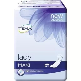 TENA LADY Depósitos Maxi, 12 pz
