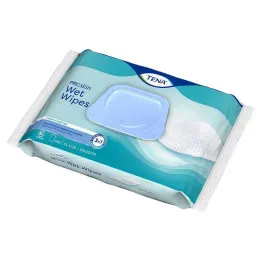 TENA WET Toallitas 3 en 1, 48 uds