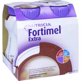 FORTIMEL Sabor Extra Chocolate, 4X200 ml