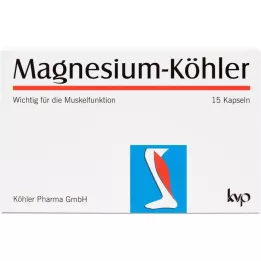 MAGNESIUM KÖHLER Kapseln, 1x15 pz