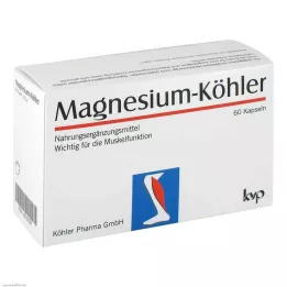 MAGNESIUM KÖHLER Cápsulas, 1X60 uds