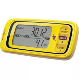 Omron Podómetro HJA-300-EY Amarillo, 1 pz