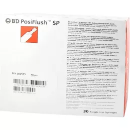 BD POSIFLUSH SP Jeringas precargadas para sistema de lavado, 30 x 10 ml