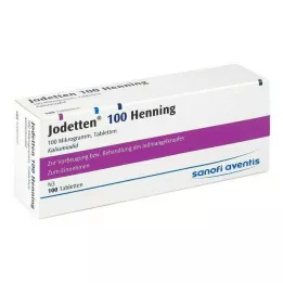 JODETTEN 100 tabletas Henning, 100 uds