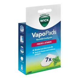 WICK Almohadillas VapoPads 7 Mentol WH7, 1 P