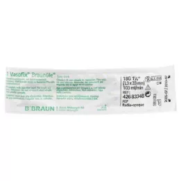 VASOFIX Braunüle 18 G 33 mm verde/blanco, 1 ud