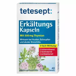 TETESEPT Cápsulas para el resfriado, 40 uds