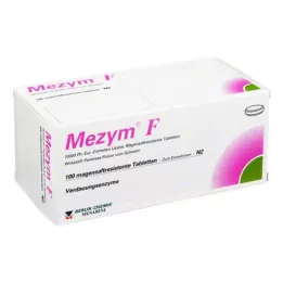 MEZYM F comprimidos gastrorresistentes, 100 uds
