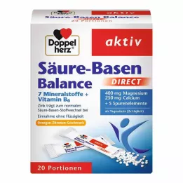 DOPPELHERZ Equilibrio ácido-base DIRECT Pellets, 20 uds