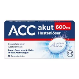 ACC Akut 600 comprimidos efervescentes, 10 uds