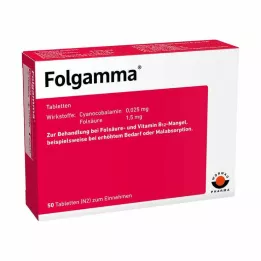 FOLGAMMA Tabletas, 50 uds