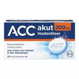 ACC akut 200 comprimidos efervescentes, 20 uds