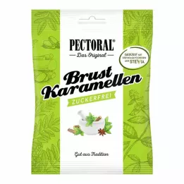 PECTORAL Caramelos de pechuga sin azúcar bolsa, 60 g