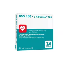 ASS 100-1A Pharma TAH Tabletas, 50 uds