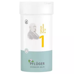 BIOCHEMIE Pflüger 1 Fluoruro de calcio D 12 Tabl., 400 St