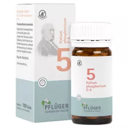 BIOCHEMIE Pflüger 5 Potasio D 6 Tabla, 100 unidades