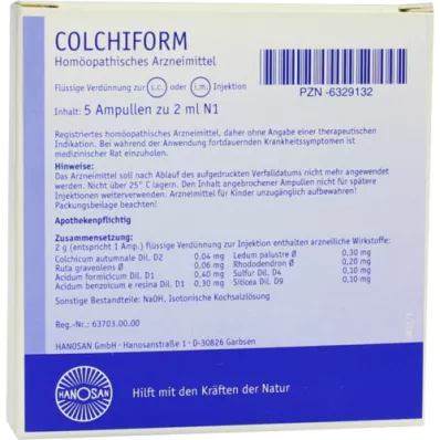 Ampollas Colchiform, 5x2 ml