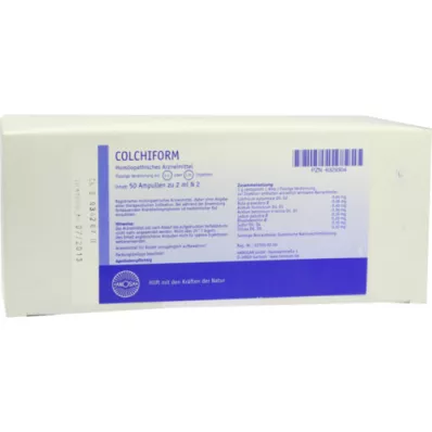 Ampollas Colchiform, 50x2 ml