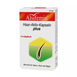 ALSIFEMIN Cápsulas activas para el cabello plus, 30 uds