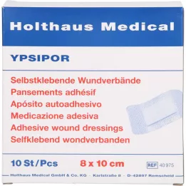 Asociación de heridas YPSIDE STERILE 7.5x10 cm, 10 pz