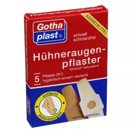 GOTHAPLAST Parche para callos Cornmed 2x6 cm, 5 uds