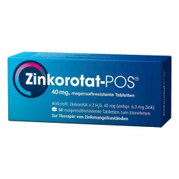 ZINKOROTAT POS Comprimidos gastrorresistentes, 50 uds