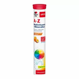 DOPPELHERZ Tabletas efervescentes de multivitaminas y minerales de la A a la Z, 15 unidades
