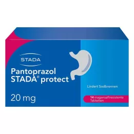 PANTOPRAZOL STADA Protect 20 mg comprimidos gastrorresistentes, 14 uds