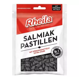 RHEILA Pastillas de Salmiak sin azúcar, 90 g
