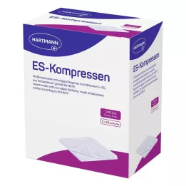 ES-KOMPRESSEN estéril, 5 x 5 cm, paquete de 12, 5 x 20 uds