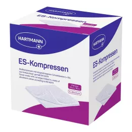 ES-KOMPRESSEN Paquete a granel estéril de 10 x 10 cm, 12 pliegues, 5 x 20 uds